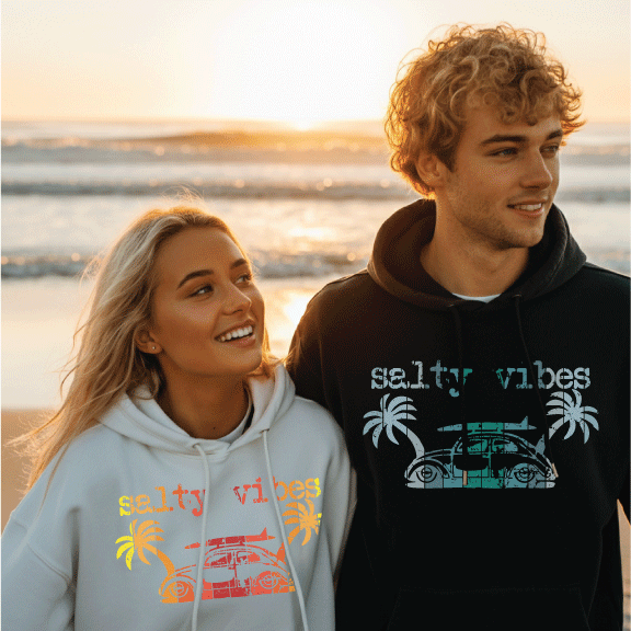 Salty Vibes Chill Hoodie