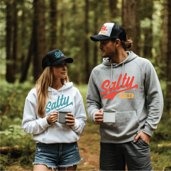 Salty Vibes Script Hat